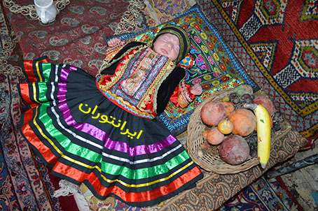 لباس محلی دخترانه9