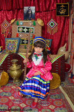 Traditional Iranian Girl Dress
