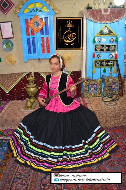 خرید لباس سنتی ایرانی بچه گانه